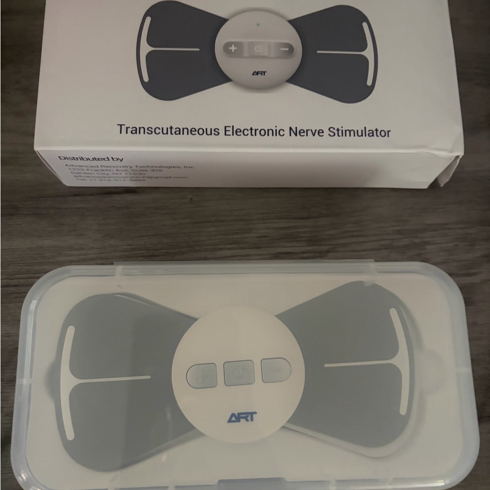 Neiman Marcus Electronic NIB Nerve Stimulator - Gray and White